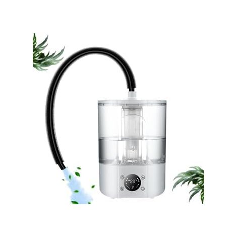 Umidificatore Reptilie per terrario 4 L, Umidificatore per rettili, Macchina del fumo, Tubo estensibile, Ultra silenzioso, per rettili, anfibi, piante umide