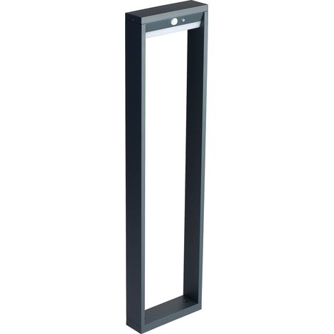 Borne SERIDA SOLAR 80cm gris anthracite 3000K 300lm 4,4W IP54 - EUROPOLE - 69881