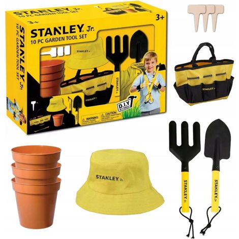Stanley Jr. SG004-10-SY Garden set, 10-piece