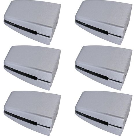 Healeved Lot de 6 pinces fixation pour écrans bureau en verre (1/5)