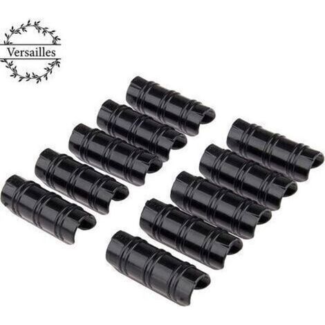 Lot 20 clips serre 20mm fixation couverture film plante jardin (1/4)