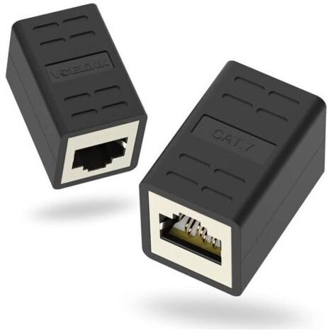 Coupleur RJ45 Blindé Rallonge Câble Ethernet Cat7/Cat6A/Cat6/Cat5E Raccord Femelle vers Femelle Lot de 2,de (1/5)