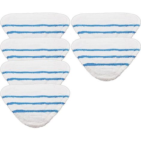 Lot de 6 coussins lavables pour nettoyeurs à vapeur Beldray 5 en 1 et 9 en 1. (1/5)