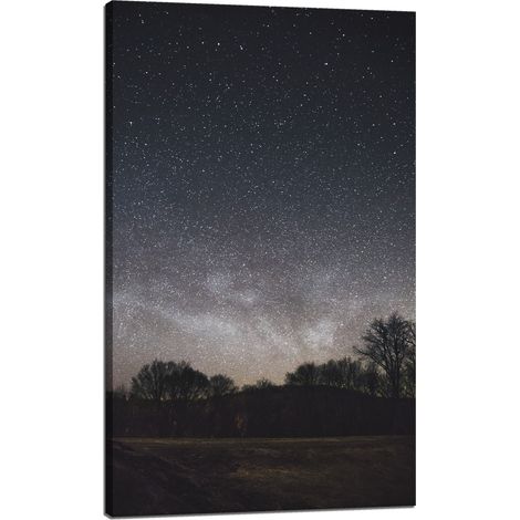 Leinwanddruck Weltraum Sternenhimmel 60x100