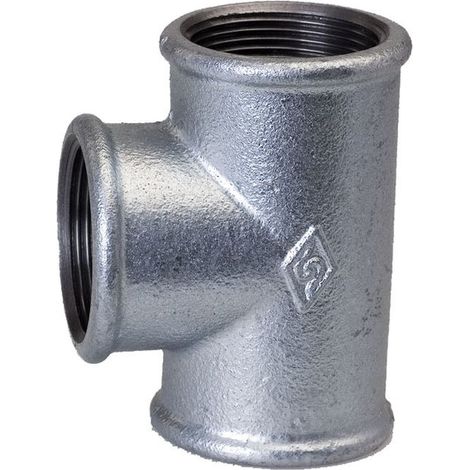 Te galvanizada de 3/8" B1, NR25, NR130