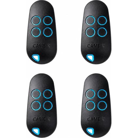 Lot de 4 Télécommandes TOP44RBN 806TS-0270 - 4 Boutons 433,92 MHz - Rolling Code - Portail et Garage