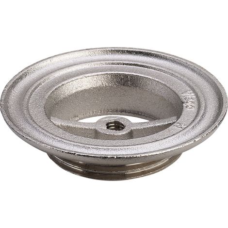 Ventilunterteil 5121-667 in G1 1/4mm Messing matt-vernickelt (1/3)
