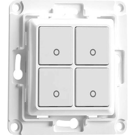 Interruptor de pared Shelly de 4 botones (blanco) (1/5)