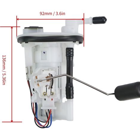 The fuel pump 3C1E39072000 3C1-E3907-11/10 is compatible with the Yamaha YZF R15 R-15 V2. (1/3)