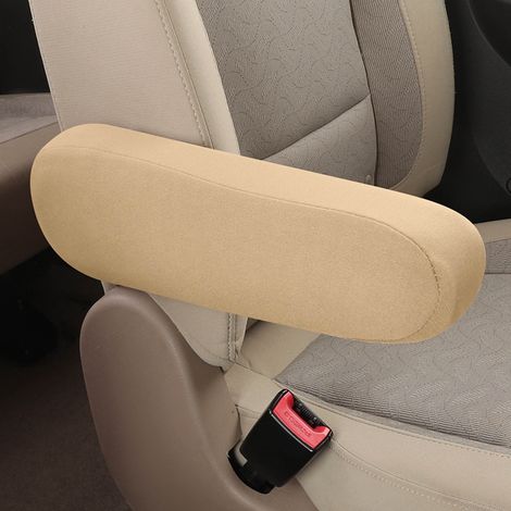 Housse Pour Accoudoir Voiture - Tissu Élastique Noir Universel - Convient Pour Voitures Camions SUV Et Véhicules Utilitaires - 1 Pièce (1/5)