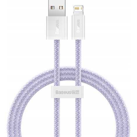 Baseus USB - Apple Lightning Kabel 1 m lila 1 Stück. (1/5)