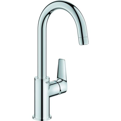 Grohe BauEdge Mitigeur monocommandé pour lavabo, L-Size, saillie