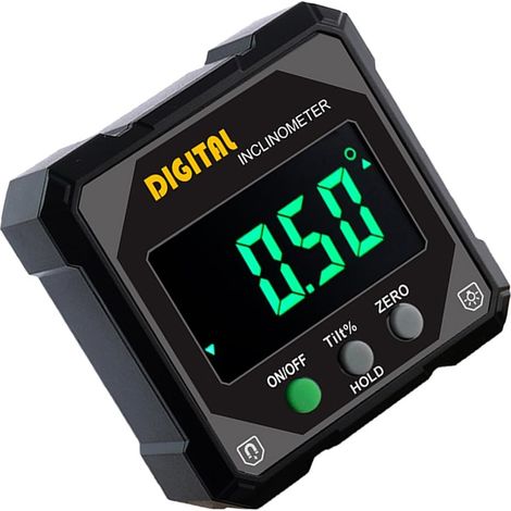 Angles numériques de haute précision avec écran LCD IP54 étanche inclinomètre numérique pour la construction et (1/5)