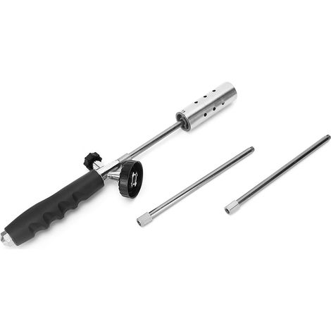 Chalumeau à gaz portable haute température, flamme réglable pour barbecue 1350℃ (1/5)
