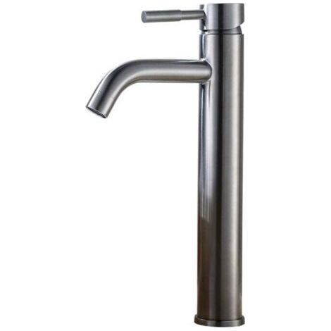 QORVA-Robinet Lavabo，Salle Bain avec Haut Mitigeur Lavabo pour Lavabo ou Vasque de Salle Bain, Chaude et Froide Réglable de Mitigeur Lavabo-Fei Yu