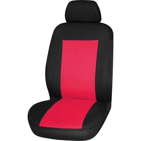 START Coprisedile singolo anteriore Saturn Nero/Rosso Accessorio Originale Auto (1/3)