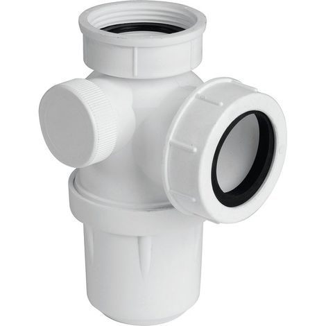 Valentin – Siphon évier 1'1/2 – Diamètre 40 mm – Sortie avec écrou et joint américain – Installation encombrement réduit (1/5)