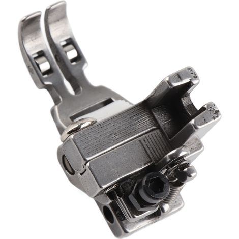 Pied presseur à roulette universel Acier inoxydable Rouleau plastique Cuir épais Tissus difficiles Machine industrielle (1/4)
