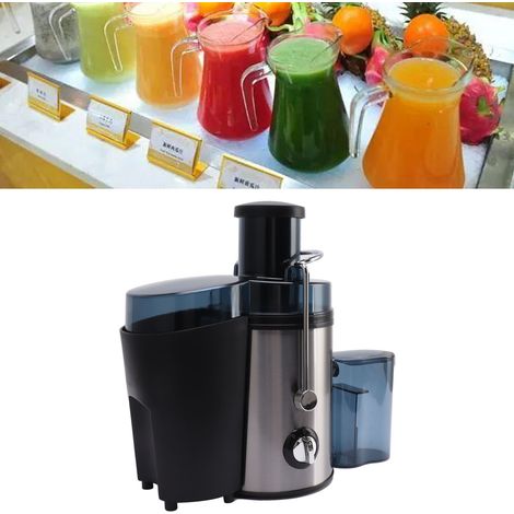 1000-W-Entsafter Breiter Einfüllschacht für ganze Früchte und Gemüse Keine Vorbehandlung erforderlich Automatisch Edelstahl-Filtersystem Leicht zu reinigen (1/5)