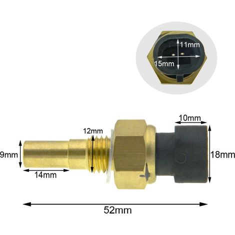 Passend für Buick-, Kobe- und Yamato-Autoteile, Kühlmitteltemperatursensor 96181508 96182634 (1/4)