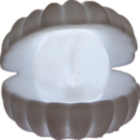 Lampe de Nuit Coquillage Perlé - Artisanat DIY Fait Main, Décoration Maison Élégante, Idée Cadeau Originale (1/5)