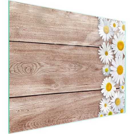 Glasschneidebrett 52x40 Holz (1/5)