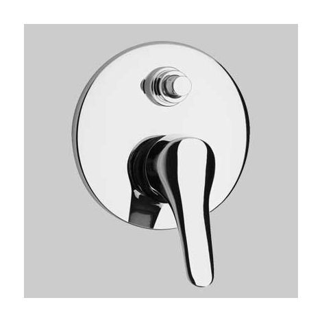 MONOCOMANDO DOCCIA INCASSO CON DEVIATORE PILOT  Cromo     PAINI