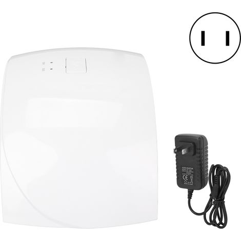 Vernis semi-permanent lampe UV LED double source 24W pour séchage ongles, machine de durcissement professionnelle 110-240V prise US (1/5)