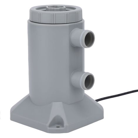 Pompe de filtration pour piscine, débit de 250 l/h, faible niveau sonore, pompe à cartouche filtrante pour une meilleure circulation et filtration, prise UE 230 V (1/5)