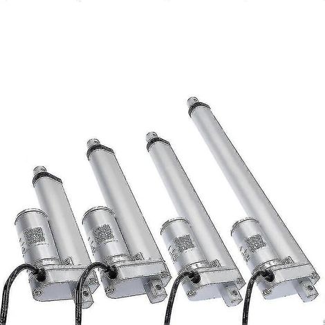 Actionneur linéaire 12 V/24 V, course de 50/100/150/200/250 mm, moteur 100/300/500/700/1 000/1 200/1 500 N24V 300N 35mm s (1/4)
