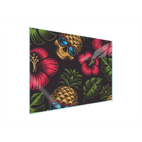 PLACA PROTECTORA DE VIDRIO PARA ESTUFA 70x52 PIÑA (1/5)