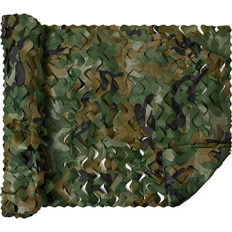 1 Rolle leichtes Tarnnetz, 1,5 x 4 m, Sonnenschutznetz – grün