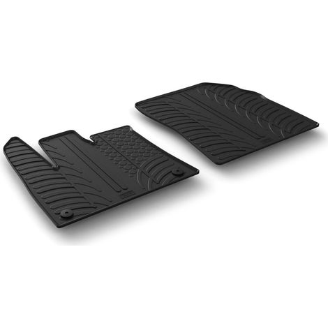 Set tappeti su misura in gomma - compatibile per  Citroen Berlingo Van (06/1805/24) fix tondo -  Opel Combo Cargo (09/18) fix tondo -  Peugeot Partner (09/18) fix tondo