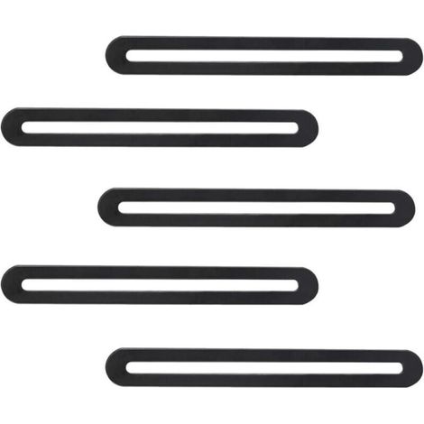 5 Stück perforierte, verstellbare Flachverbinder aus Edelstahl, Metallverstärkungsplatten zur Reparatur und Befestigung von Holz und Möbeln