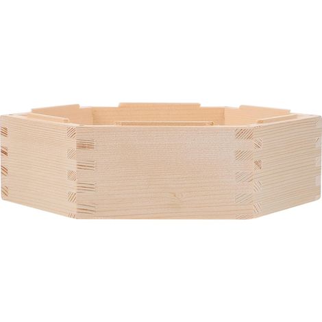 Panier vapeur hexagonal 6 pouces (152 x 152 x 60 mm) - Cuiseur vapeur robuste pour raviolis, dim sum et légumes (1/5)