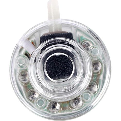 Éclairage LED pour aquarium, disque à bulles d'air ( )