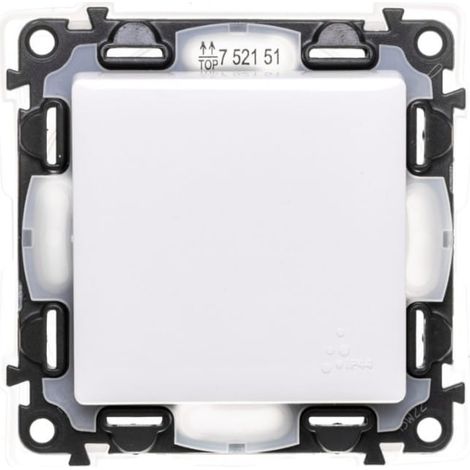 Interruttore unipolare Valena life IP44 bianco 752151