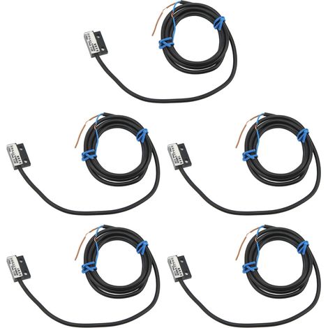 Lot de 5 Capteurs de Proximité Magnétiques Interrupteur de Détection AC DC 5-240V 100mA Sortie (1/5)