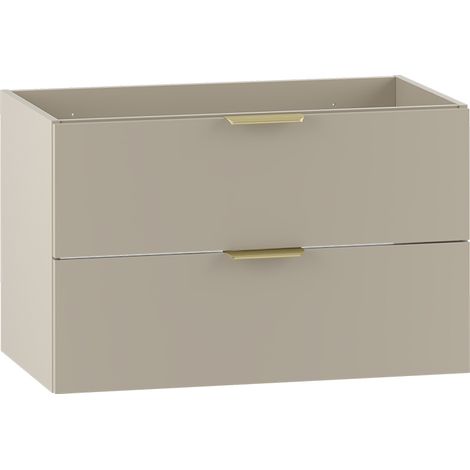 Meuble sous-vasque 80cm Astrid Cachemire