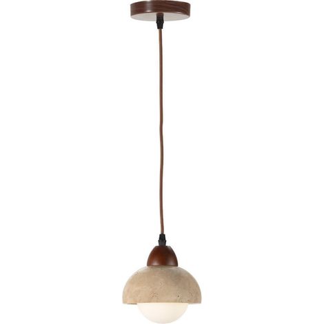 Suspension en travertin naturel - Naturel (1/5)