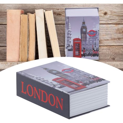 [Coffre-fort Secret Livre Imitation] Coffre-fort Sécurité B-Safe 700 - Cadre en Acier Inoxydable pour Pièces, Cartes, Documents - Dimensions 18x11.6x5.5cm - Mot de Passe 000 (1/5)