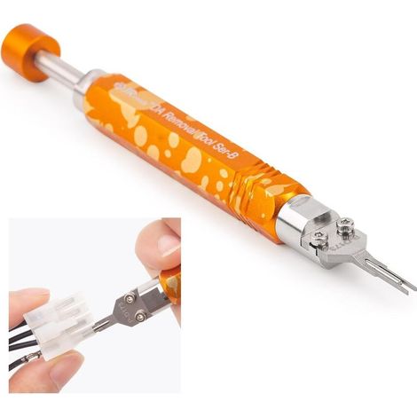 DAP-D173 Auswerferstift-Auszieher Mini-Fit Jr Molex Micro Fit Entfernungswerkzeug für Computerreparaturen, Molex 5557, 5559 Serie Anschlussentfernungswerkzeug (1/5)