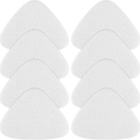 8 Pièces Recharge pour balai vapeur Vileda, housse de balai microfibre compatible avec les nettoyeurs vapeur Vileda Steam et Vileda Steam Plus-INHHUB (1/5)