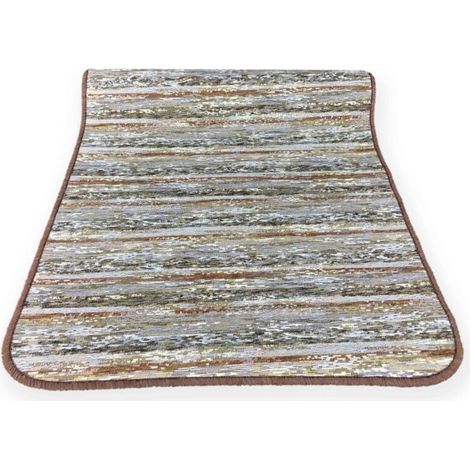 BANDE DE TAPIS DE CUISINE CAOUTCHOUTÉ ANTIDÉRAPANTE MARRON Cm. 55x80 (1/3)