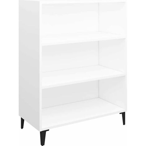 Sideboard/Anrichte/Buffet Weiß 69,5x32,5x90 cm Holzwerkstoff LXWW432427 (1/5)