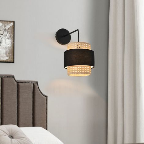 Applique murale Southampton 36x30x18cm noir beige lux.pro (1/3)
