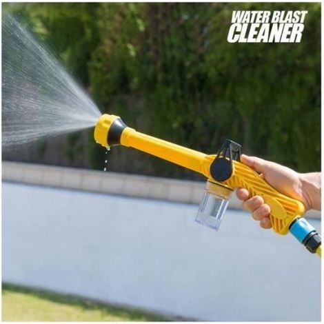 Pistolet à Eau à Pression avec Réservoir 8 en 1 Water Blast Cleaner - HTPSLE-A0291