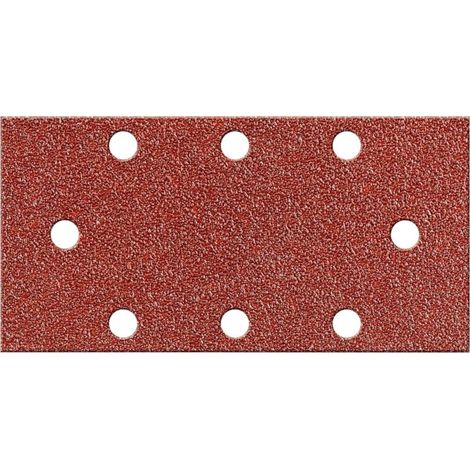 Schleifstreifen.Kor.10St. 93 x230mm,K 80,8L. FORTIS