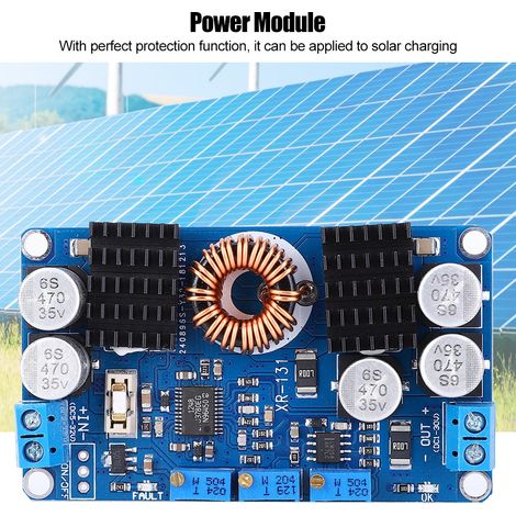 Module d'alimentation LTC3780 : condensateur haute fréquence CC-CC avec protection contre les courts-circuits (1/4)