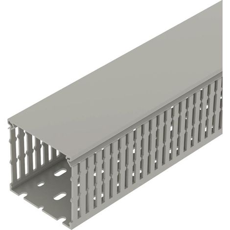[NEUWERTIG] B-Ware Obo Bettermann 6132516 Verdrahtungskanal Oberteil Kabelkanal 200x8x8 Cm 12 Stück